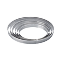 Round Microperforated Stainless Steel Bands Ø 210 X H 20 Mm - 10/12 Servings