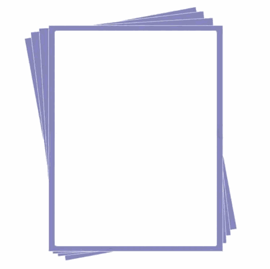 1/2 Frosting Sheets 11x17 (A3)