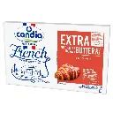 Frozen Puff Pastry Butter Extra Tourage 82% Fat Candia Professional 1kg Sheet