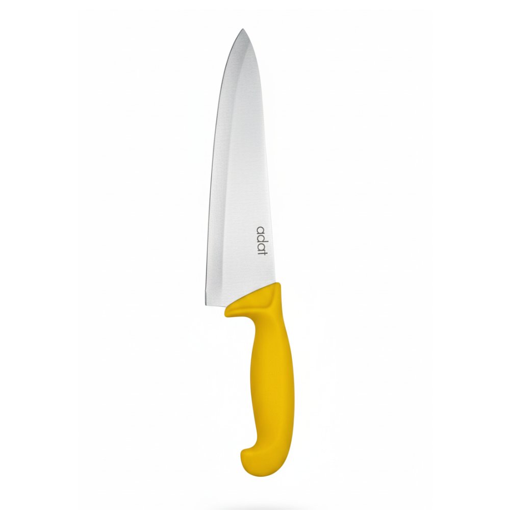 10”Chef Knife /thickness 2.8mm, Yellow