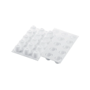 MELA, CILIEGIA & PESCA 30 - SILICONE MOULD N.15 MELA, CILIEGIA E PESCA White