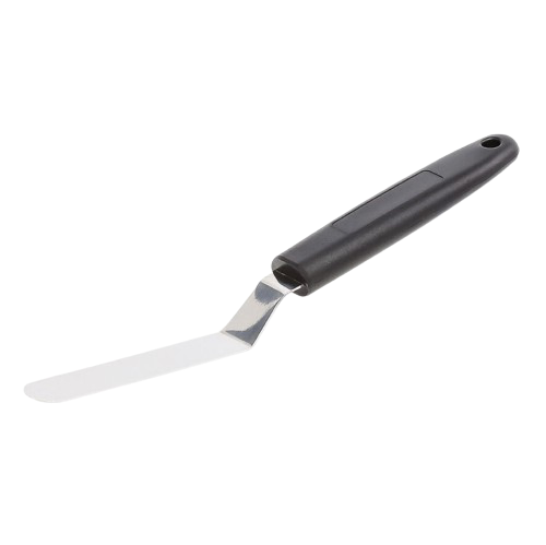 Small S/St Bent Spatula 90Mm