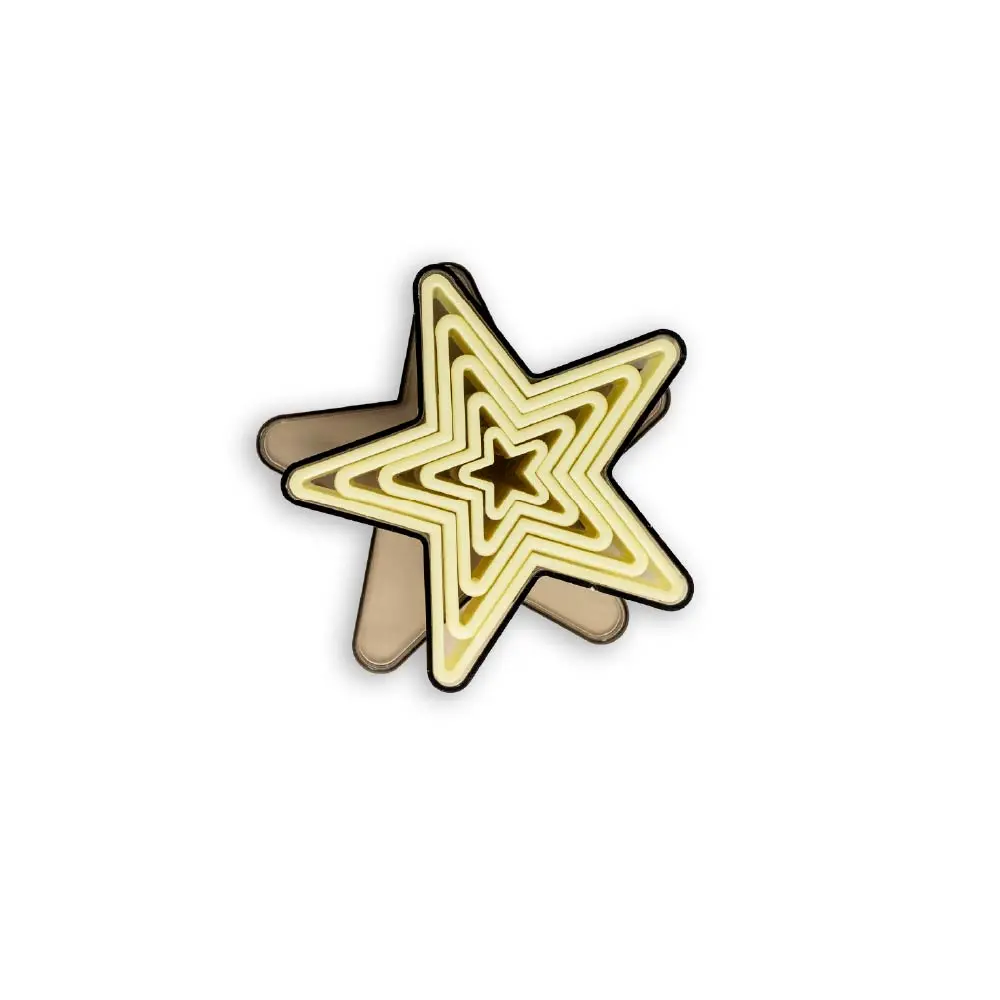 Star Cutter Set, 5 Pieces