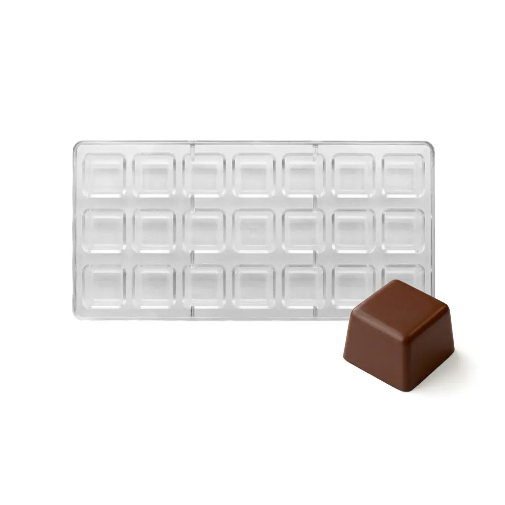 Chokoladeform Firkant 27x13x2,4 cm