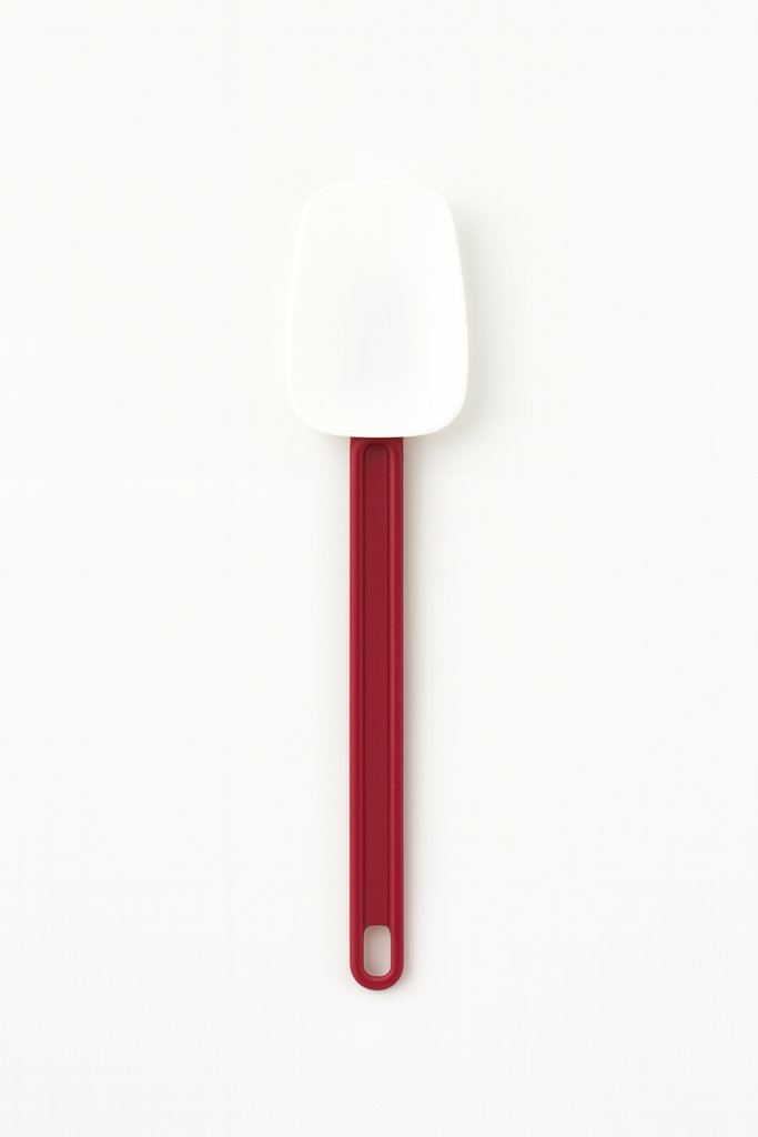 36cm Silicon Spoon Red-White