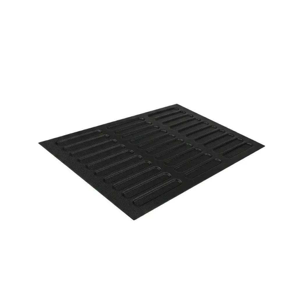 Glass Fiber Silicone Tray W:58.5Cm L:38.5Cm, Loaf 2X13 Cm
