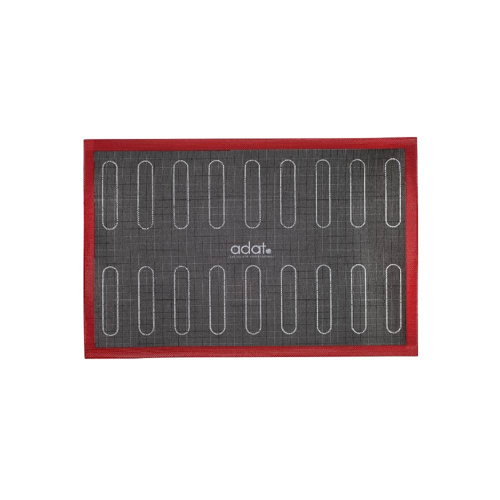 Glass Fiber Silicone Tray W:58.5Cm L:38.5Cm, Loaf Flat