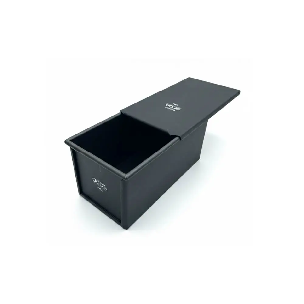 Bread Pan 200*100*100Mm, 1.0Mm Al.Alloy, Teflon Ptfe Inside+ Black Painted Outside