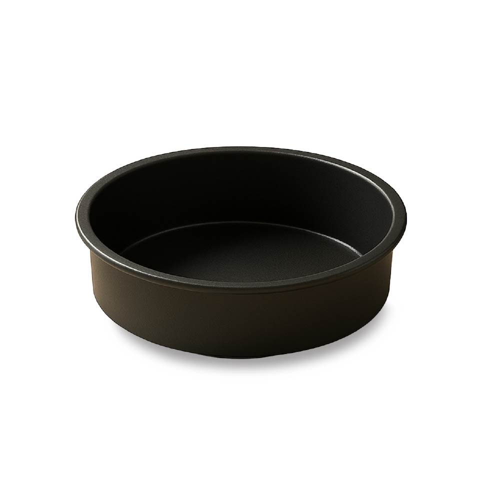 Round Cake Mold 280*100, 1.2Mm Al.Alloy, Hard Anodized (Black)