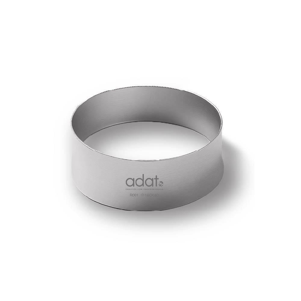 Round Cake Ring 160*40, 1.2Mm Sus304, Polished