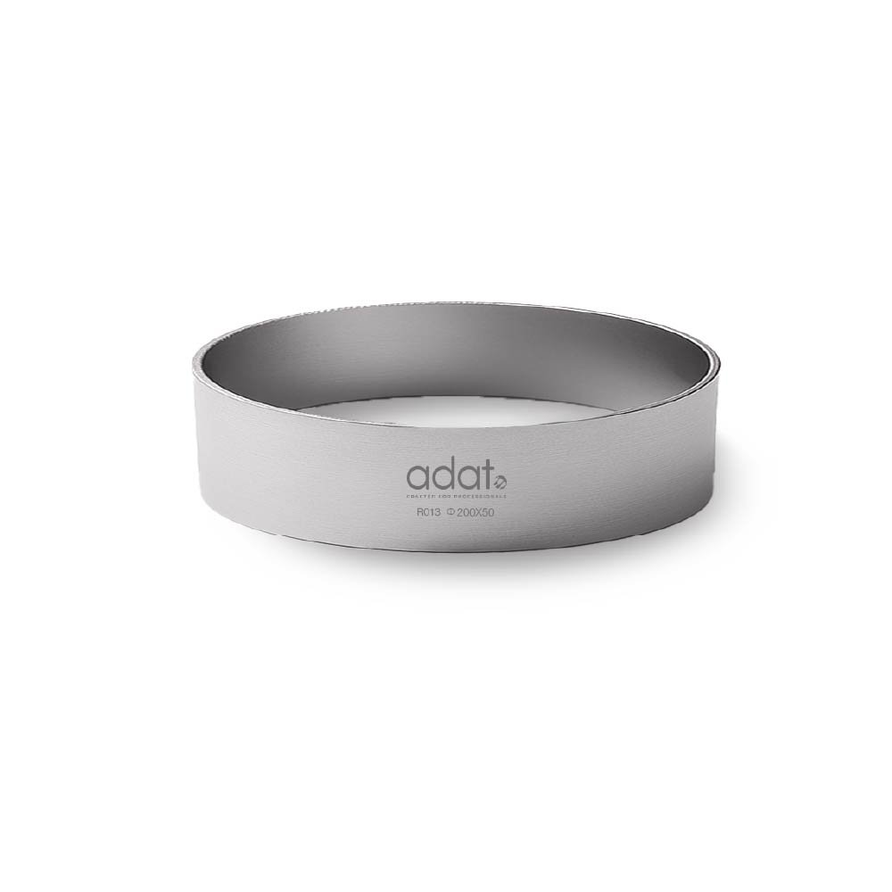 Round Cake Ring 200*50, 1.2Mm Sus304, Polished