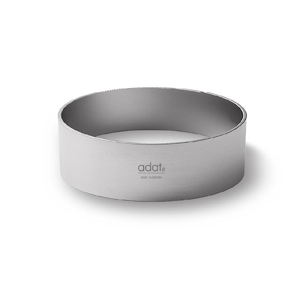 Round Cake Ring 280*80, 1.2Mm Sus304, Polished