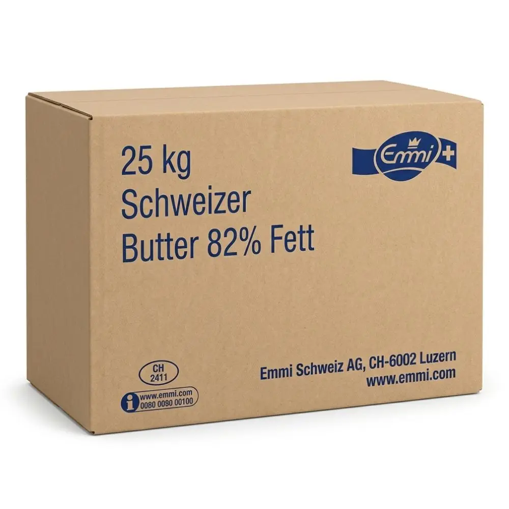 Butter, Lactic, Unsalted, Min 82% fat, Max 16% Moisture 