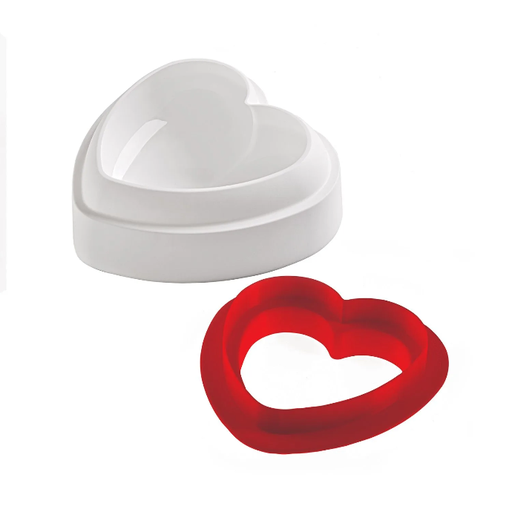 [32.860.87.0065] Amore - Silicone Mould 142X137 H 50 Mm + Cutter