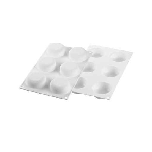 [36.296.87.0065] UNIVERSO 90 - SILICONE MOULD N.6 ّ67 H 27 MM White
