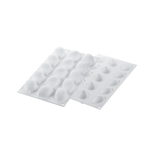 [36.282.87.0065] LIMONE 30 - SILICONE MOULD N.15 LIMONE 55X38 H 27 MM + CUTTER White