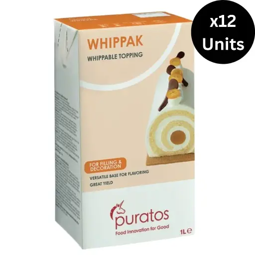 [4019224] Whippak Carton 12X1L AN 900 كريما ويباك وايت