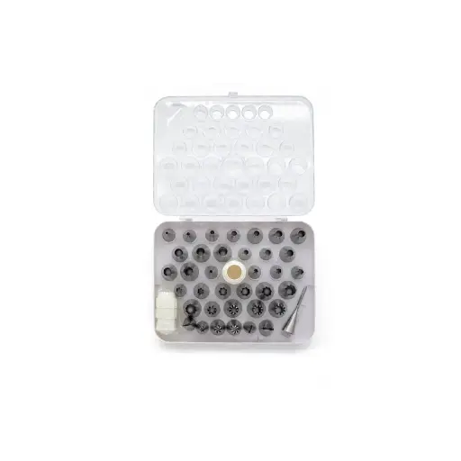 [01-9467] Piping tips, 40-piece set, Large size
