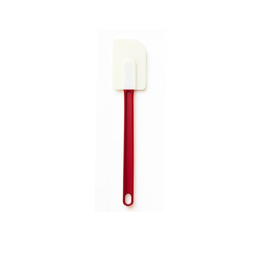 [02051W Large Scraper Red-White (SYS-41)] 41cm Silicon Scraper Red-White