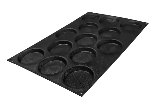[JS-BDF-04] Glass Fiber Silicone Tray W:58.5Cm L:38.5Cm, Round Diameter