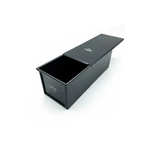 [Y 004] Bread Pan 270*100*100Mm, 1.0Mm Al.Alloy, Silicone Inside+ Black Painted Outside