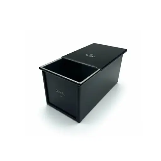 [Y 009] Bread Pan 160*110*110Mm, 1.0Mm Al.Alloy, Silicone Inside+ Black Painted Outside