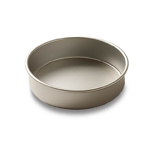 [M 009] Round Cake Mold 260*80, 1.2Mm Al.Alloy, Anodized (Silver)