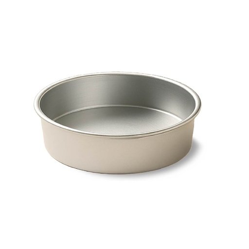 [M 027] Round Cake Mold 300*100, 1.2Mm Al.Alloy, Anodized (Silver)